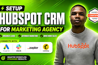 automate hubspot crm for marketing agencies