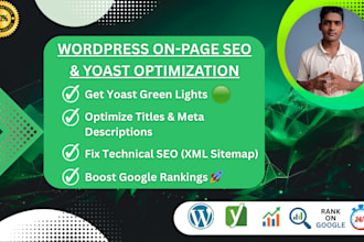 wordpress on page SEO optimization using yoast plugin