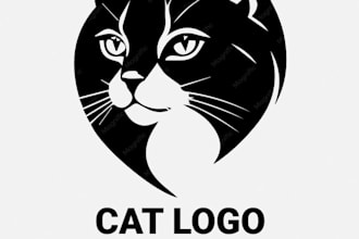 design pet business cat dog grooming boutique branding