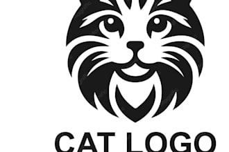 design modern pet, dog, cat and animal logo