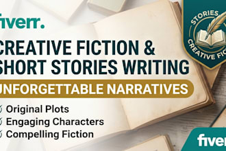 write short stories and creative fiction