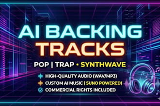 make a professional backing track or instrumental song