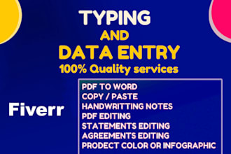 fast typing services, retype scanned documents, format ms word