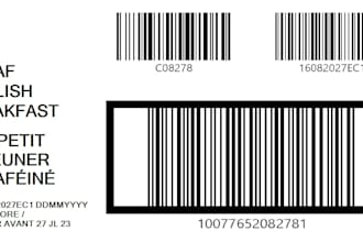 provide custom barcode design solution