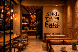 design an instagrammable coffee shop and cafe interiors