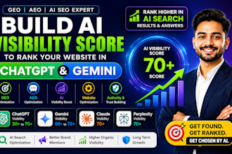 build ai visibility score to rank website in chatgpt, gemini