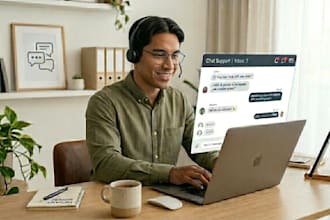 handle the customer support emails and chats professionally in english , spanish