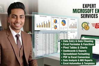 clean, format, merge, split and convert pdf to excel data