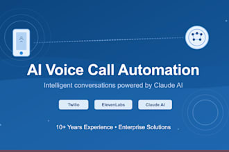 build ai voice call automation with twilio, elevenlabs