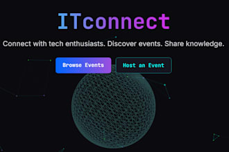 design and develop a stunning, fully functional full stack website
