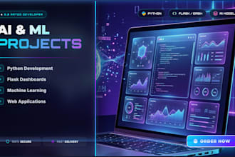 develop ai ml projects using python