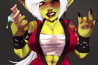 do quick world of warcraft character art