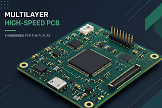 design a multilayer high speed pcb for ai, ev, advanced electronics applications