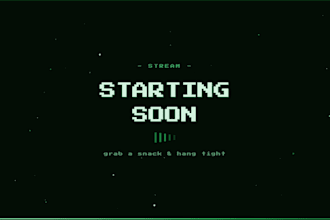 create stream assets for twitch