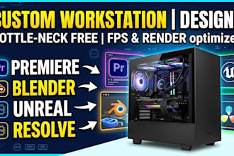 design a custom PC parts list for professional workstations