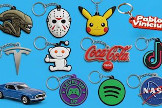 5hrs design custom 3d logo keychain lightbox coaster text 3mf for bambu 3d print