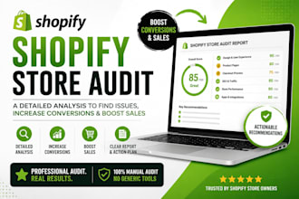 audit your shopify store to increase sales and conversions