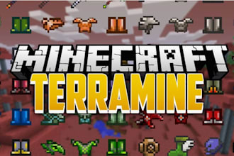 mod minecraft, terraria, and starbound with custom biomes, weapons, items