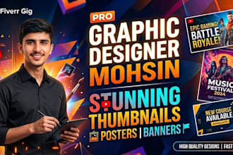 design eye catching youtube thumbnails in photoshop