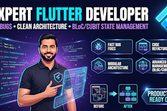 do flutter bug fix flutter ui state management clean architecture