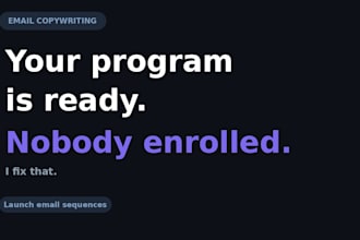 write launch emails that sell out your coaching program