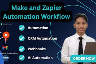 build advanced zapier automations and webhooks for your business