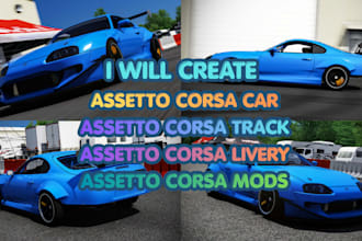 create assetto corsa livery, create assetto corsa tracks, assetto corsa car mods
