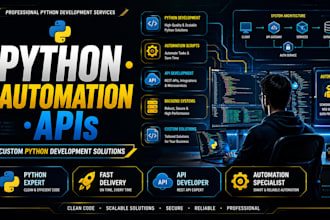 develop python automation scripts