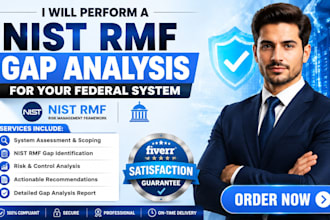 perform a nist rmf gap analysis for your federal system