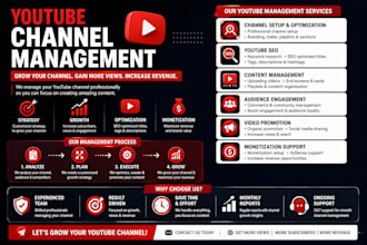 manage and grow your youtube channel professionally