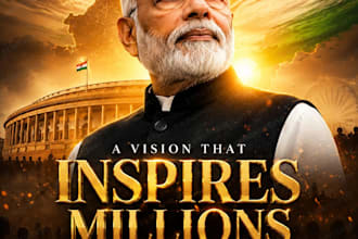 design cinematic political and tribute posters