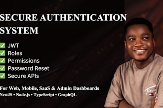 build secure authentication with jwt, roles and permissions