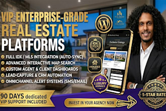 build a professional real estate website with idx mls integration