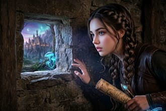 create stunning ai conceptual art and illustrations