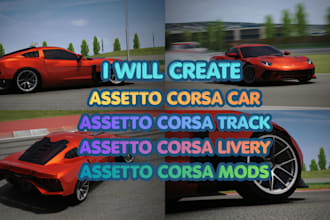 create assetto corsa car, assetto corsa livery, assetto corsa track, mods