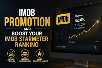 do imdb promotion and boost your imdb starmeter ranking