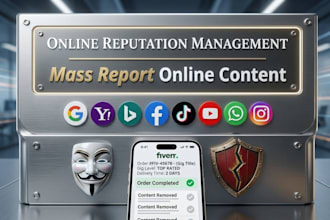 report harrasing profiles, copyright violations, and harmful content online