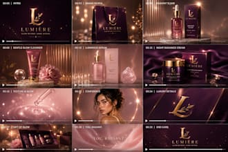 design a logo, brand identity, brand book, brand style guide with branding kit