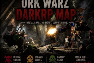 create custom gmod map for roleplay horror and sandbox modes