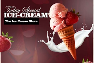 design food flyer and poster