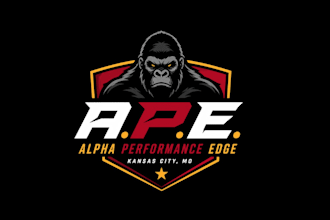 create fantastic wonderful gorilla logo with fastest delivery