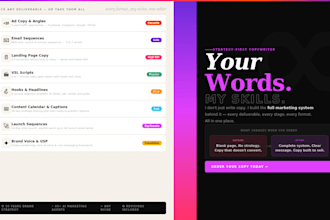 create your complete marketing system