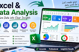 clean, analyze, and visualize your excel data