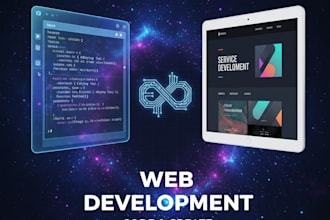 design and develop modern front end and full stack websites