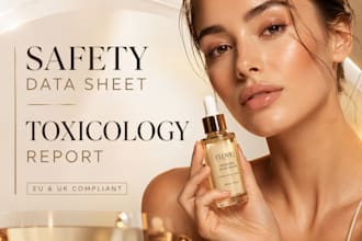 prepare cosmetic compliance documentation for beauty brands