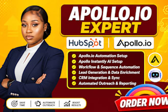 set up apollo io automation workflow on apollo instantly ai apollo io automation
