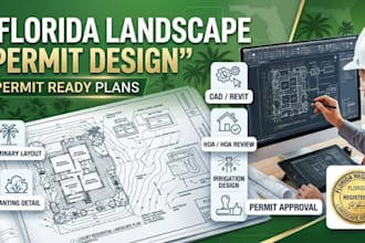 do florida landscape permit design and permit ready plans