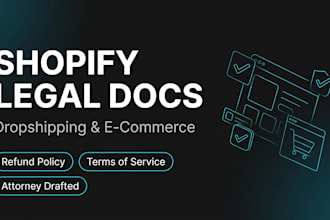 write shopify dropshipping terms and conditions privacy and refund policy