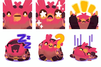 make cute emotes for your fantasy characters