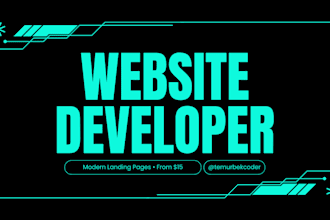 build a responsive landing page with next js and react